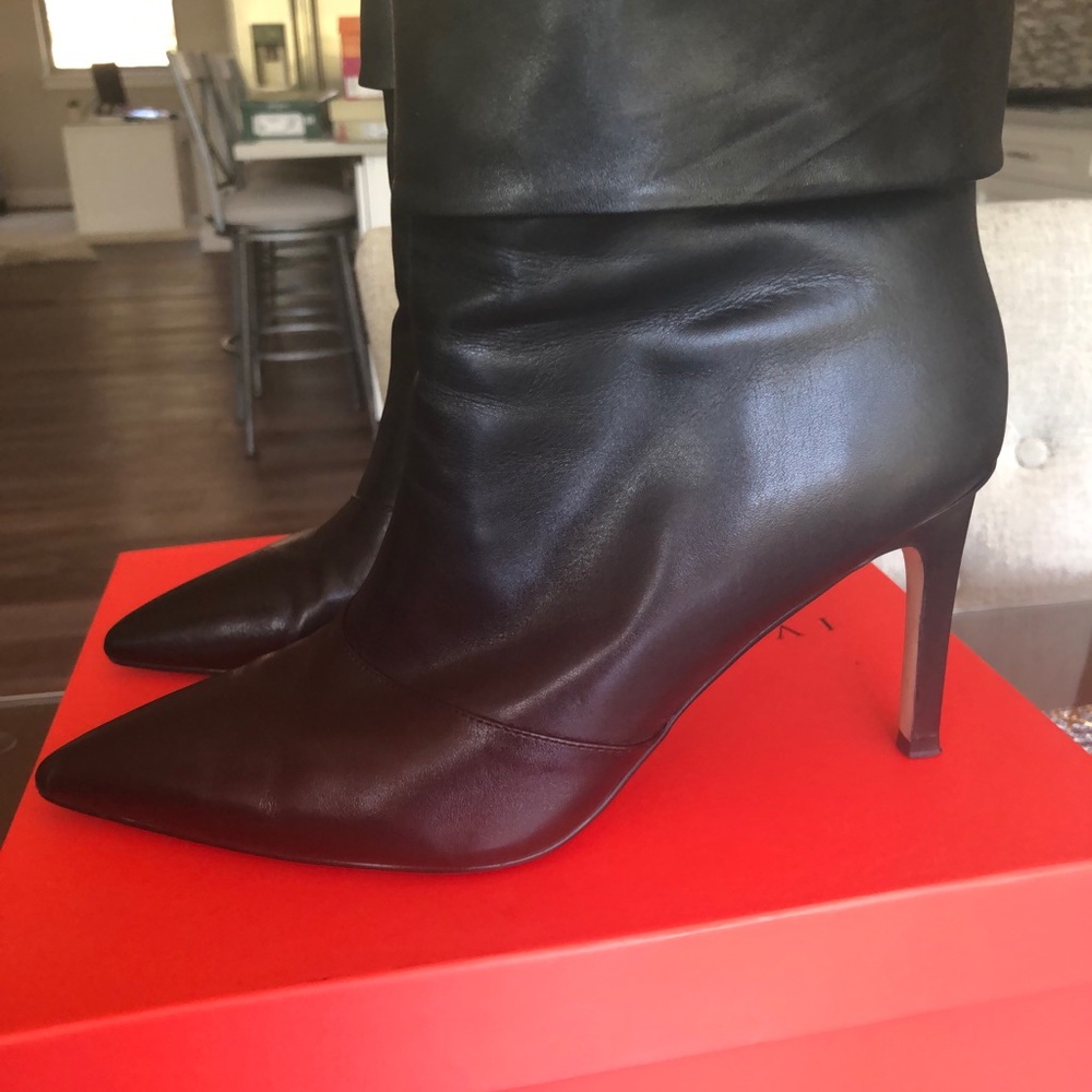 Ivanka Trump pointy toe booties